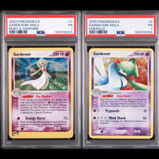PSA 1 SEQUENTIAL SWIRL 2003 Pokemon Ruby Sapphire 7 2005 Emerald Gardevoir Holo picture
