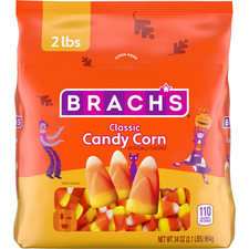Brach's Classic Candy Corn, Halloween Candy, Classic Fall Treats 34 Ounce Bag picture