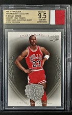 JerseyFusion 2009-10 Legacy Collection Michael Jordan Game Used Jersey 9.5 gm-mt picture