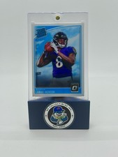 LAMAR JACKSON 2018 Donruss Optic #167 RATED ROOKIE - RAVENS picture