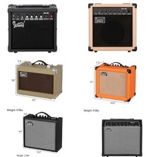 Glarry 10W 15W 20W 40W Electric Guitar Amp Amplifier Speaker with Volume 3 Color picture