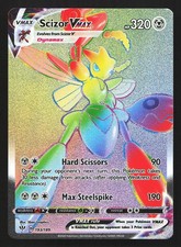 Scizor VMAX 193/189 Darkness Ablaze Holo Secret Rare Pokemon Card NM picture