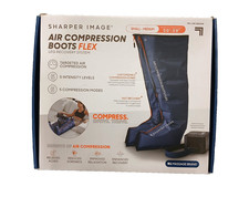 Sharper Image Flex Leg Recovery Air Compression Massage Boots S/M picture