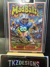 2026 Tkzdesigns MadBallz Detroit Lions NFL Legend Barry Sanders  MB10 picture
