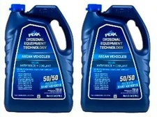 (2) Gallon PEAK ASIAN BLUE Engine Coolant Antifreeze For ISUZU KIA MAZDA SUZUKI picture