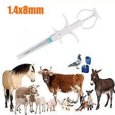 100 Pcs 1.4x8mm Pet Mini Microchips Animal Dog Cat ID TAG RFID Chips Syringe picture