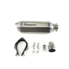 38mm-51mm Motorcycle Universal ATV Exhaust Muffler Tail Pipe DB Killer Silencer picture