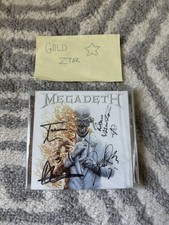 Megadeth 2026  Dave Mustaine Limited SIGNED CD Rare Sold Out Everywhere picture