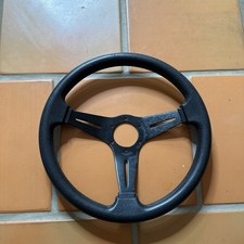 NARDI Torino Steering Wheel Black Finish No Label Or Marking Sold As Is picture