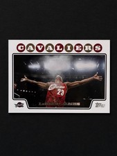 2008-09 Topps LeBron James Chalk Toss #23 Cleveland Cavaliers PACK FRESH picture
