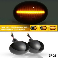2X For Mini Cooper R56 R55 R57 R58 R59 LED Side Marker Light Flowing Turn Signal picture