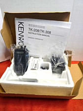 kenwood tk-208/tk-308 portable fm two-way radio vhf open box picture