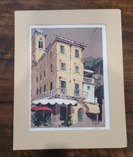 'Cafe Michaelangelo' Print by Jan D'Esopo - Signed and numbered by Artist 20/150 picture