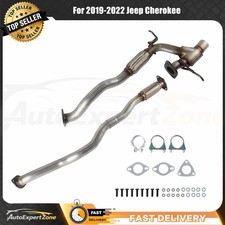 For 2019-2022 Jeep Cherokee 3.2L EXHAUST FLEX PIPES left and right side picture