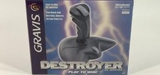 Gravis Destroyer PC Joystick Controller Windows 95 98 Retro Gaming NEW SEALED picture