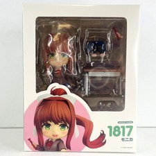 Doki Doki Literature Club Monika PVC Action Figure Statue Toys Gift w/Accessory picture