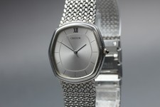 [Near MINT] Vintage SEIKO Credor 5931-5232 31mm Silver Dial Quartz Men's Watch picture