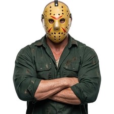 Jason Hockey Mask Halloween Costume Friday The 13th Jason Voorhees Horror Mask picture