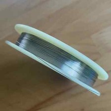 Pure Platinum Wire - Pt 99.99% - 0.1 0.2 0.3mm (38, 32, 28 ga) cut to size picture