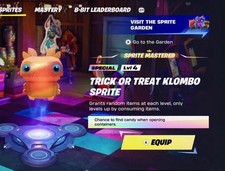 FN NEW Special Mythic MAX LEVEL Trick Or Treat Klombo MASTERED Look @ Descrip. picture