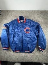 Vintage Chicago Cubs Starter Diamond Collection Jacket Satin Wrigley Field XL picture