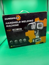 SUNSIMIAO ARC-120 Handheld Welding Machine IGBT Inverter Welder w/ Case picture