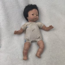 2005 Corolle Asian Baby Doll Vinyl Head Black hair picture