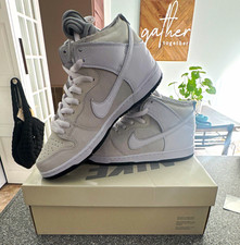 Nike SB Dunk High QS White/Black Skateboarding Shoes Medium (D) US 11 picture