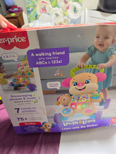 Fisher-Price Laugh & Learn Learn with Sis Walker NIB Smart Stages Baby Push Toy picture