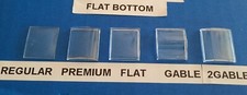 BULOVA FLAT bottom RECTANGULAR glass WATCH CRYSTALS by SIZE & FEATURES BB TYPE X picture