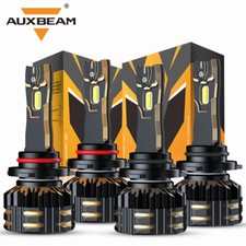 AUXBEAM Canbus LED Headlight H/Lo For Chevy Silverado 1500 2500HD 3500 1999-2006 picture
