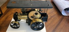Wilesco D406 Live Steam Engine Traktor Tractor  1985 Vtg for Parts/Repair READ picture