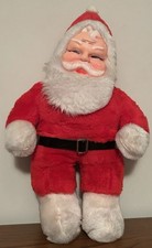 B. J. Toy Co., Inc.  VTG Musical Santa Claus  20” Rubber face PA415 - Works picture