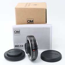 OM System Olympus M.ZUIKO MC-14 1.4x Teleconverter MFT Top Mint US Stock #3088 picture