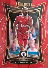 2024-25 Panini Select Premier League - Terrace Mohamed Salah #41 Red Prizm picture