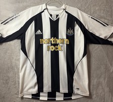 Adidas Newcastle United Home Soccer Jersey Owen #10 Large EPL 2005 picture