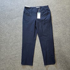 Lady Hagan Pants Womens Size Large Blue Pull On Ankle Golf Performance Capsule picture