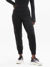 ATHLETA Rainier Mid Rise Jogger  Plus 2X | Black Pant #488459 NEW picture