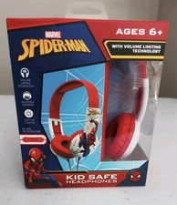 SPIDERMAN Headphones Kid Safe Headphones With Volume Limiting Technology White picture