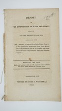 1813 War of 1812 US Congress Revenue Great Britain Trade Gallatin Pamphlet picture