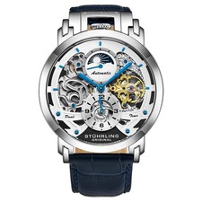 Legacy Blue-Silver Leather | Silver Dial Wristwatch 906.01 picture