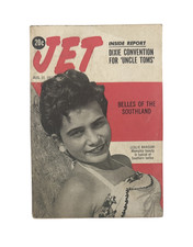 Jet Magazine August 22, 1957 Leslie Ransom Belles Southland Cover picture