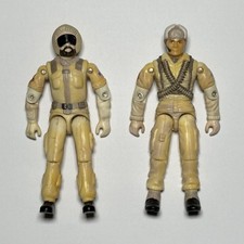 Lot of 2 Vintage GI Joe Action Figures - 2000 Whiteout and Big Ben picture
