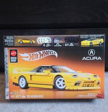 Mattel Brick Shop Hot Wheels 90 Acura NSX Building Toy 877 Pieces *IN HAND* picture