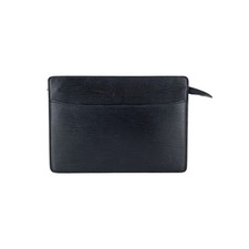 Authentic Louis Vuitton Vintage Epi Leather Pochette Homme Clutch Bag Black picture