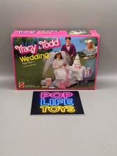 Vintage 1983 Mattel Barbie Play Paks “Tracy & Todd Wedding” #4936 picture