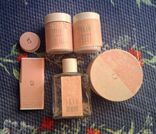Vintage Charles Of The Ritz Makeup Cosmetic  6 piece LOT  Mascara Powder 1950's picture