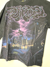 Medium Godspeed B.M.X. Rarity Long Sleeve Shirt Black Wash Embroidered NWT picture