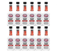 STP High Mileage Fuel Injector & Carburetor Treatment 12 Pack picture