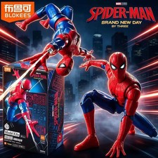 Blokees Marvel Brand New Day Spider-man Champion Class Poseable Model Kit Figure picture